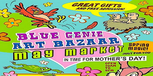 Blue Genie Art Bazaar’s May Market
