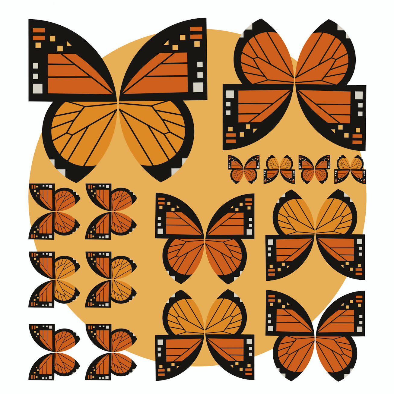 Monarch Butterfly Wall Art |  Monarch Art | ArtUp Co-op